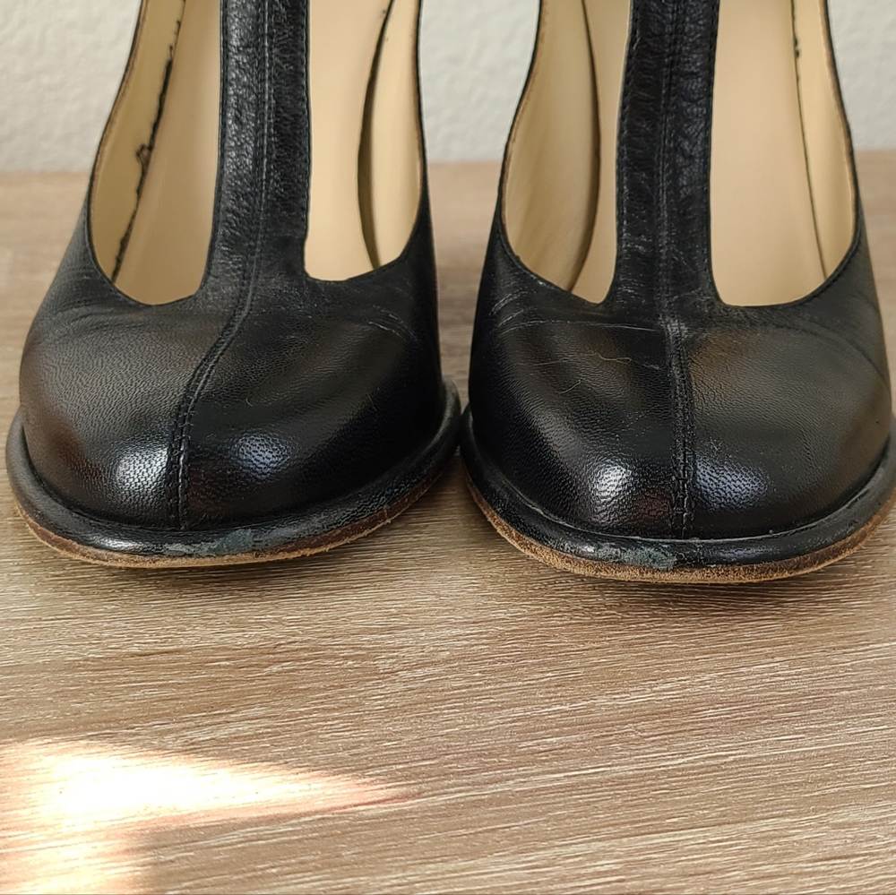 See By Chloe Black T-Strap Heels - Picture 7 of 10